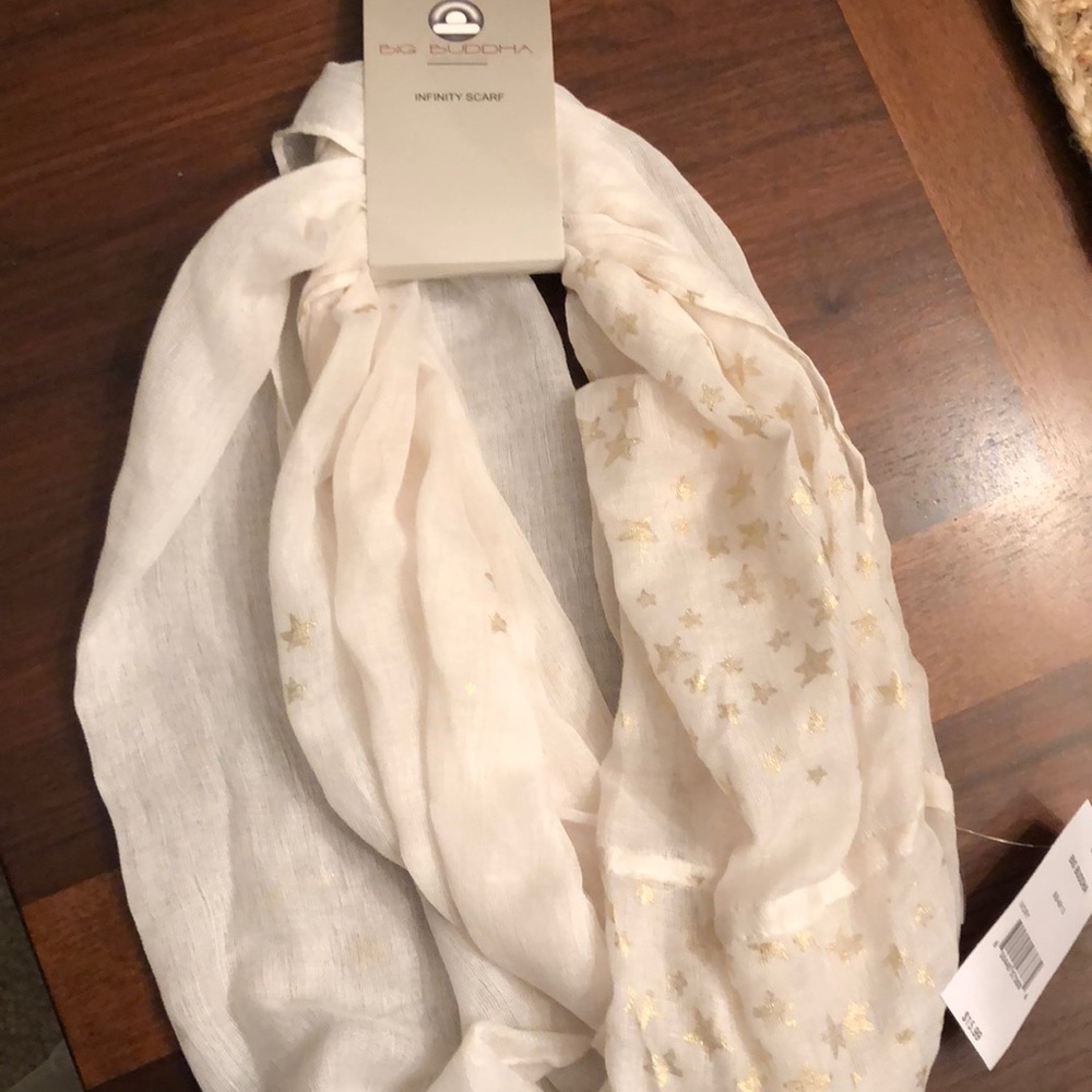 NWT Star Infinity Scarf